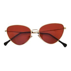 ⭐️ Red Geometric Shape Sunglasses